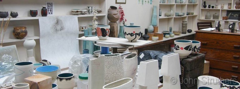 A wander around John Struthers studio pottery in Orkney